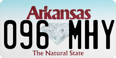 AR license plate 096MHY