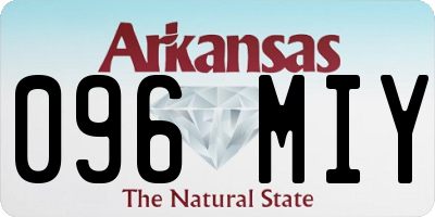 AR license plate 096MIY