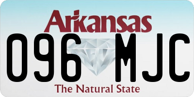 AR license plate 096MJC