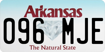 AR license plate 096MJE