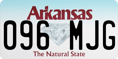 AR license plate 096MJG