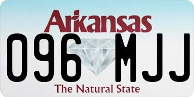 AR license plate 096MJJ