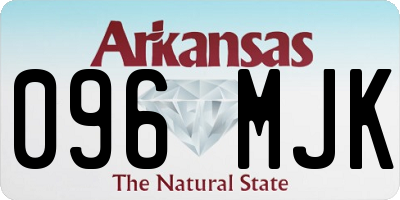 AR license plate 096MJK