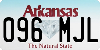 AR license plate 096MJL