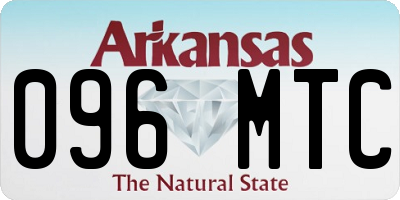 AR license plate 096MTC