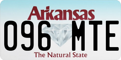 AR license plate 096MTE