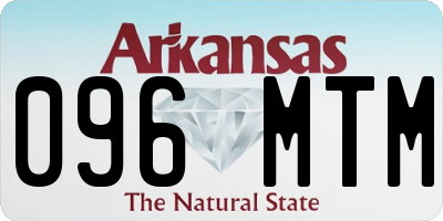 AR license plate 096MTM
