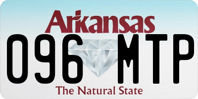 AR license plate 096MTP