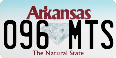 AR license plate 096MTS