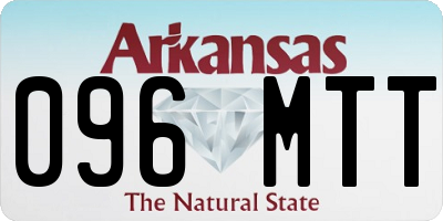 AR license plate 096MTT