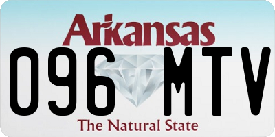AR license plate 096MTV