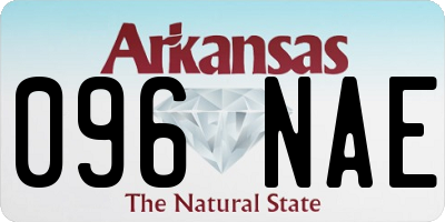 AR license plate 096NAE
