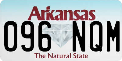 AR license plate 096NQM