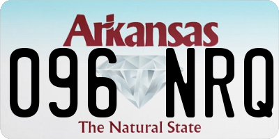 AR license plate 096NRQ