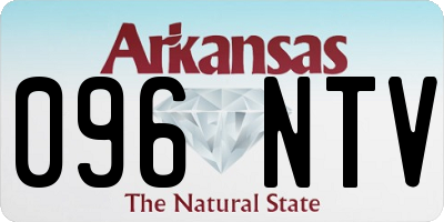 AR license plate 096NTV