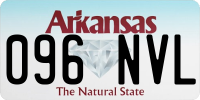 AR license plate 096NVL
