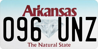 AR license plate 096UNZ
