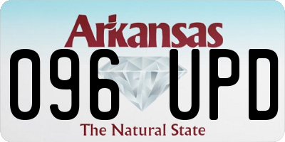 AR license plate 096UPD