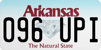 AR license plate 096UPI