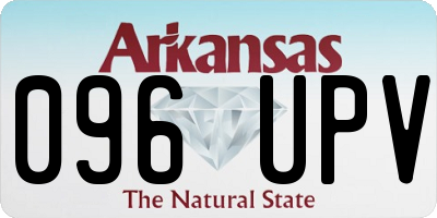 AR license plate 096UPV