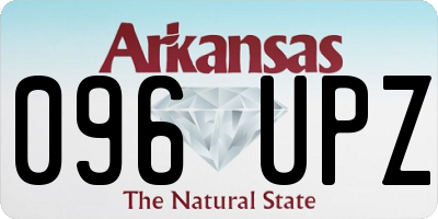 AR license plate 096UPZ
