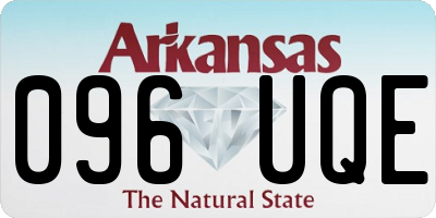 AR license plate 096UQE