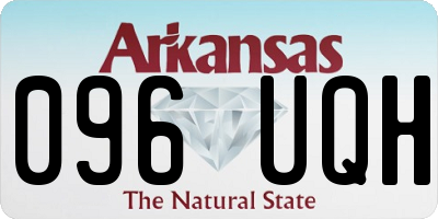 AR license plate 096UQH