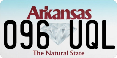 AR license plate 096UQL