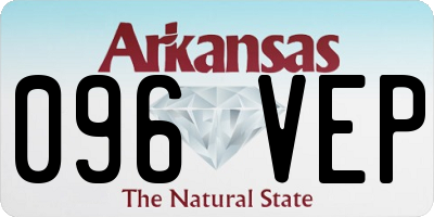 AR license plate 096VEP