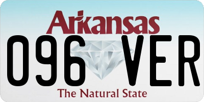 AR license plate 096VER