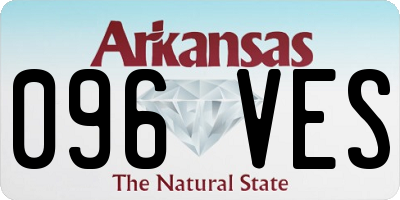 AR license plate 096VES