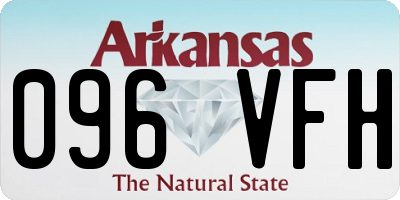 AR license plate 096VFH