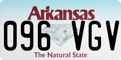 AR license plate 096VGV