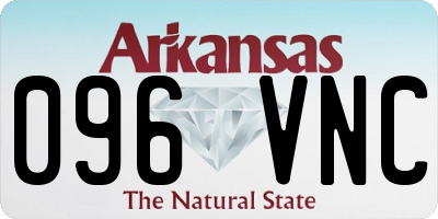 AR license plate 096VNC
