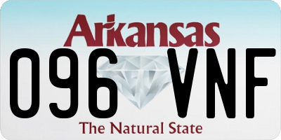 AR license plate 096VNF