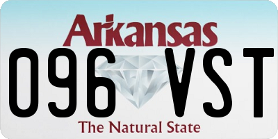 AR license plate 096VST