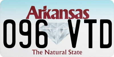 AR license plate 096VTD