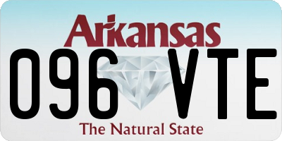 AR license plate 096VTE