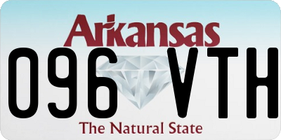 AR license plate 096VTH