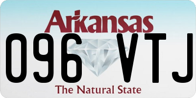 AR license plate 096VTJ