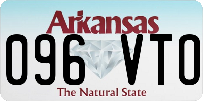 AR license plate 096VTO