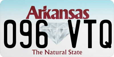 AR license plate 096VTQ