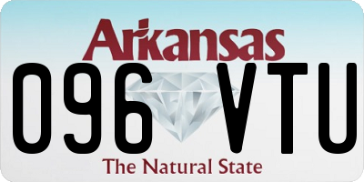 AR license plate 096VTU