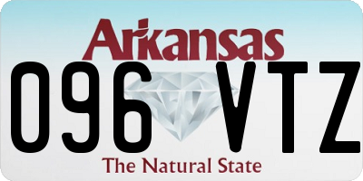 AR license plate 096VTZ