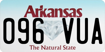 AR license plate 096VUA