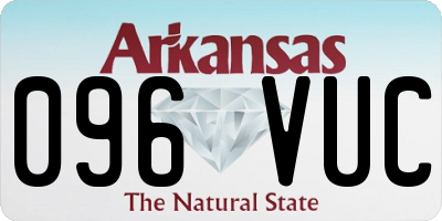 AR license plate 096VUC