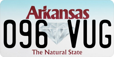 AR license plate 096VUG