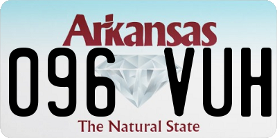 AR license plate 096VUH