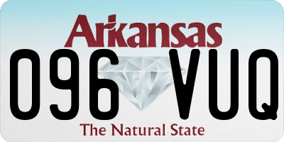 AR license plate 096VUQ