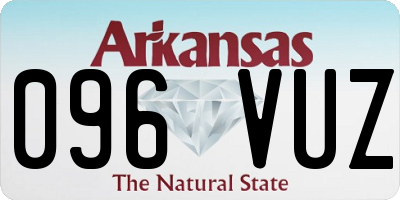 AR license plate 096VUZ